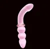 Anal Dildo Bead Glass Crystal Butt Plug Vagina Stimulering Anal Plug Sexleksaker för Kvinnor Sexprodukter Kvinnlig Onani