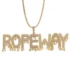s Collier de nom personnalisé pour hommes femmes de luxe créatrice de bricolage noms de lettres glacés pendentifs mode colliers hip hop bijoux cadeaux7875724