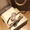 Moda- Pulseira Aberta de Cobra pulseira de jóias de luxo para mulheres jóias moda natal aniversário dia dos namorados dia presente