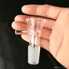 Adaptador de acessórios para tubos de vidro, cachimbos de água bongs de vidro hooakahs duas funções para plataformas de petróleo bongos de vidro