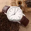 Billigt nytt AltiPlano G0A31114 G0A29112 Vit Dial Automatic Mens Watch Rose Gold Case 42mm Brown Leather Strap New Business Casual 2636701