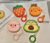 Cartoon Cactus Banana Pineapple Silicone Skin Protector stockproof AirPods Pro 3 2 1 Fall Apple Bluetooth Headset Cover Earphone C3591336