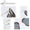 Luxe- Hot Nouveaux Hommes Marque Designer Lunettes De Soleil Titane Lunettes De Soleil Style Rétro Cadre Carré Lunettes De Soleil UV400 Lunettes De Lentille Avec Étui Et Boîte