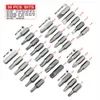 Wholesales!!! Free shipping TOOLMAN 50 pcs Compact Hand Tool T-Handle Drill + Bit set