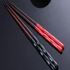 100set Fashion Wood Chopsticks Anti-skip Thread Style Portable Chinese Food Necessary Chop Sticks Tableware