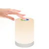 Akku-Wiederaufladbare Tischlampen LED-Nachttischlampe mit dimmbarem warmweiß-Licht-Farbwechsel RGB-Touch-Lampe für Schlafzimmer