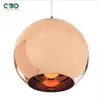 Lampada a sospensione con paralume in vetro placcato oro / argento vintage Cavo 1-1,5 m Filo Lampada a sospensione moderna per negozio / bar / sala E27 110 * 240 V