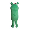 Costume adulto della mascotte dell'insetto del costume verde personalizzato caldo di vendita della fabbrica 2019 con il ventilatore all'interno della testa per la pubblicità commerciale
