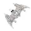 10PCS/Lot Womens Jewelty Clear Rhinestones Animal Pendant Bat Pendant Charm For Necklace