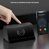 2 в 1 Bluetooth -динамик+10 W Fast Wireless Charger Handfree Call Portable Bass Power Bank Sound Box для Samsung /iPhone