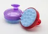 Shampoo Scalp Massage Brush Comfortable Silicone Hair Washing Comb Body Bath Spa Slimming Massage Brushes Personel Health Tools SN2513