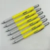 New Arrival Tool Ballpoint Pen Screwdriver Ruler Spirit Level With A Top And Scale Multifunction Metal Plastic Pen 100