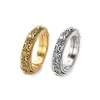 حلقة الكرة الفلكية تقلب ASTSTORSBORSION GOLD RINGS CONSMIC WILL و Sandy Fashion Jewelry 080482