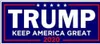 18 Type Nouveaux styles Donald Trump 2020 Autocollants automobiles 76229cm Autocollant de pare-chocs Keep Make America Great Decal pour le style de voiture