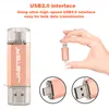 OTG USB فلاش محرك أقراص نوع C Pen Drive 64GB 32GB 16GB USB Stick 2 0 Pendrive for type-C Device267S