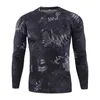 Mannen Tops Lente Lange Mouwen T-shirt Mens Outdoor Camouflage QuickDrying Hunting Hiking Camping