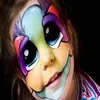 6 kleuren schuim schilderen kleurpotloden splitsing structuur gezicht verf krijt kleurschildering pen stick voor kinderen feest make -up8322663