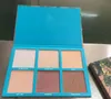 パラダイス6色アイシャドウパレットメイクアップハイライトBronzer Glow Contour Palette DHL配送