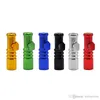 Smoking Colorful Metal Snuff Bullet Bottle Shape Pipe Nose Aluminium Alloy Innovative Design Portable Multi Style Removable Tip Cigarette Holder DHL Free