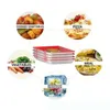 Creative Food Preservation Tray Stackable Food Fresh Tray Magic Elastic Fresh Tray Healthy Kitchen Tools Storage Container Set