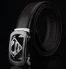 Fashion-leather belt leather belt automatic button belt high-grade quality superman fashion trend