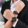 Benyar Lovers 'Watch Set Marka Lüks Kuvars Moda Sıradan Su Geçirmez 30m Elbise Noel Sevgililer Hediyeleri İzle