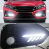 2pcs для Honda Civic Hatchback 2016 2017 2018 2018 2019 дневные светодиоды светодиодные светодиоды DRL Turnam