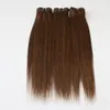 100 g / stuk 2 stks / partij korte zwarte natuurlijke krullende Braziliaanse haarextensies snijdt korte haarstijlen voor vrouwen