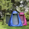 1-2persons Portable Privacy Shower Toilet Camping Pop Up Tent Camouflage UV function outdoor dressing tent pography tent253D