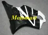 Kit carenatura per stampaggio iniezione per HONDA CBR600F4 99 00 CBR 600 F4 1999 2000 ABS Set carenature bianco nero + regali Hi01