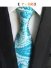 Men039S Silk Tie 8cm Bandanna Floral Jacquard Tie för man Business Wed Formal Neck Tie Neckwear Dress Gift Gravata6217148