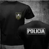 Espana Policia Spanien Nationale Polizei Espana Policia Cnp Uip Upr Anti Riot Swat Geo Goes Special Forces Männer T-shirt Coole T-shirts Top8093509