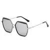 Hochwertige Herren- und Damenbekleidung, Markendesigner, Gold-Big-Box-Quadrat-Metall-Sonnenbrille, Polygon-Sonnenbrille, Trend-Big-Box-Face-Lift-Sonnenbrille