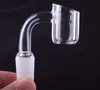 Quartz Nail 4mm Dikke Quartz Banger Dab Nail Tool Bong Kom 10mm 14mm 18mm Vrouwelijke mannelijke Glazen Emmer Kom Voor Glas Water Bong