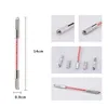 Ny Tattoo Pen Permanent Makeup Manuell Tatuering Maskin Kristall Kvartshandtag Microblading Pen Cross Tips Lip Eyebrow Makeup