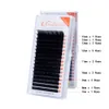 Faux Mink Individual Eyelash Lashes 16Ows Tjocklek 0,03 till 0,20 Mjukt Mink Eyelash Extension False Eyelash Glossy B C D Curl