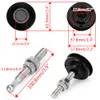 Sport Universal Push Button Billet Hood Pins Lock Kit Zestaw Samochodowy Szybki zatrzask Nowy Dla Forda Mustang 4.6L V8 96-04 PQY-HP31BK