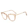 Fashion Transparent Crystal Glasses Frame For Women Designer Optical With Clear Lenses 7 Colors Wholesale