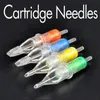 Spark Tattoo Needle Cartoudges Red Cap RM Magnum Open Flat Tubes For Cartridge Machine Tattoo Supply 12 05M1 07M1 09M1 11M14714584