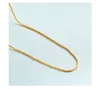 Korting gouden kettingen ketting mix verschillende stijlen mode ontwerpen hoge kwaliteit groothandel sieraden voor vrouwen DHL gratis kleur houden niet vervagen