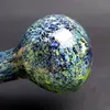 Heady Spoon Pipes 3,9 "Rookbuizen Glazen blauw DAB Gekleurde tabak Hoge kwaliteit Kruiden Handpijp