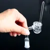 Banger de cuarzo real de 45 y 90 grados con tapa de carburador Clavo para pipas de agua Bong 4 mm de espesor 10 mm 14 mm 18 mm Adaptador de articulación macho hembra Accesorios para fumar Dab