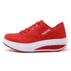 Hot Sale-(EUR 35~42) Women Sneakers Leather breathable Sport Shoes Shake Fitness