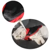할로윈 개 고양이 스카프 애완 동물 망토 파티 애완 동물 액세서리 따뜻한 shawls 개 크리스마스 코스프레 의상 검은 작은 망토 BH2342 tqq