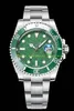 Spedizione gratuita 5 stile NUOVO 116610LN lunetta in ceramica verde inossidabile 8215 movimento 40mm zaffiro luminoso orologio sportivo automatico da uomo moda