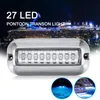 50W Stainless Steel LED Underwater Pontoon Ocean Ship Beam Light Yacht Stern Light Fishing Night Swimming Pool Accessories