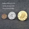 Gringotts Bank Coin New F￣s Cole￧￣o Coin Gold Goldotts Bank Moedas Cosplay Fashion Gift