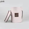 Present Wrap Handhold Round Flower Paper Boxes With Lock Hug Bucket Packaging Box Candy Bar Party Wedding Supply1