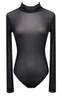 Femmes039s sous-vêtements Sleepwear Transparent Sexy Mesh Bodys 3 couleurs à manches longues Femmes Femmes One Piece Leotard Teddy29441115