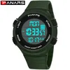 PANARS Digital Watch Men LED Display Digital Military Sport Watch Men's Watches Fashion Wristwatch Mens 81063034